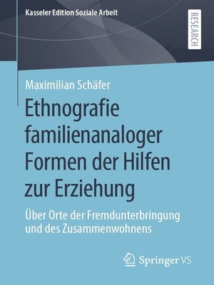 cover image of Ethnografie familienanaloger Formen der Hilfen zur Erziehung